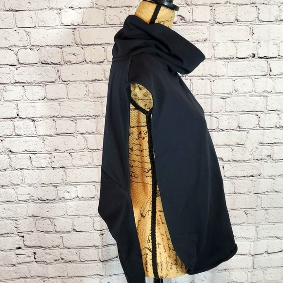 Nike Black Cowlneck Dri-Fit Cover-Up Top Size M EUC - Picture 7 of 12